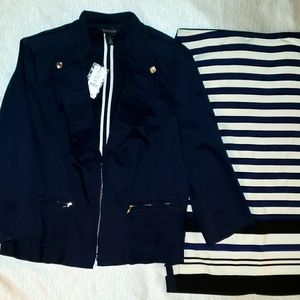 White House Black Market Skirt Suit